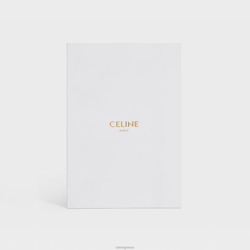 μεγάλο σημειωματάριο σε χαρτί άνδρες CELINE 640PT1642 αξεσουάρ άσπρο