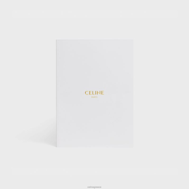 μεσαίο σημειωματάριο σε χαρτί άνδρες CELINE 640PT1643 αξεσουάρ άσπρο