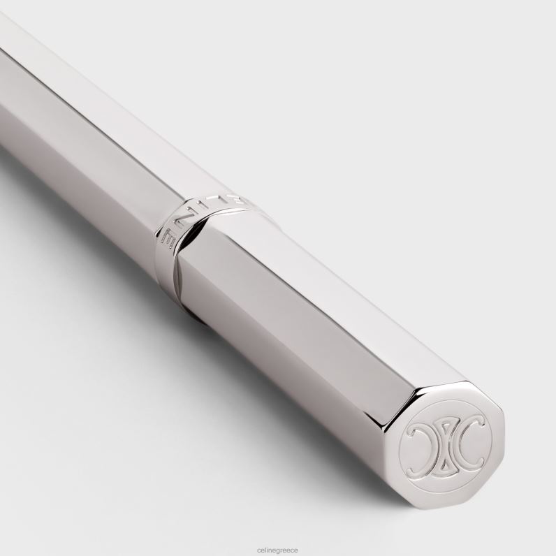 στυλό από ορείχαλκο άνδρες CELINE 640PT1646 αξεσουάρ ασήμι
