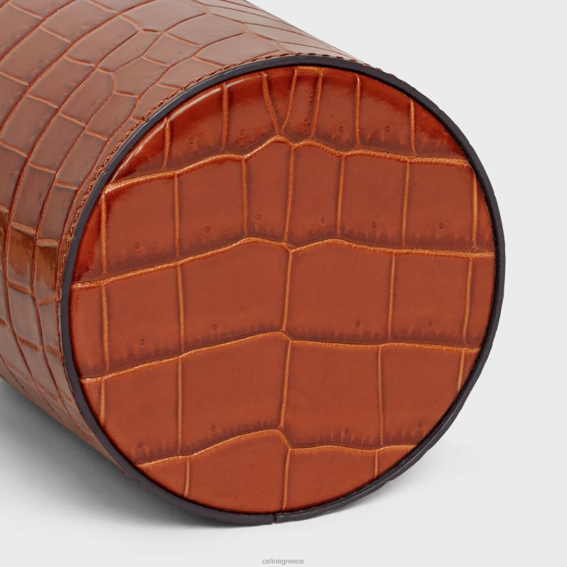 μολυβοθήκη σε κροκόδειλο άνδρες CELINE 640PT1647 αξεσουάρ βυρσοδέψω