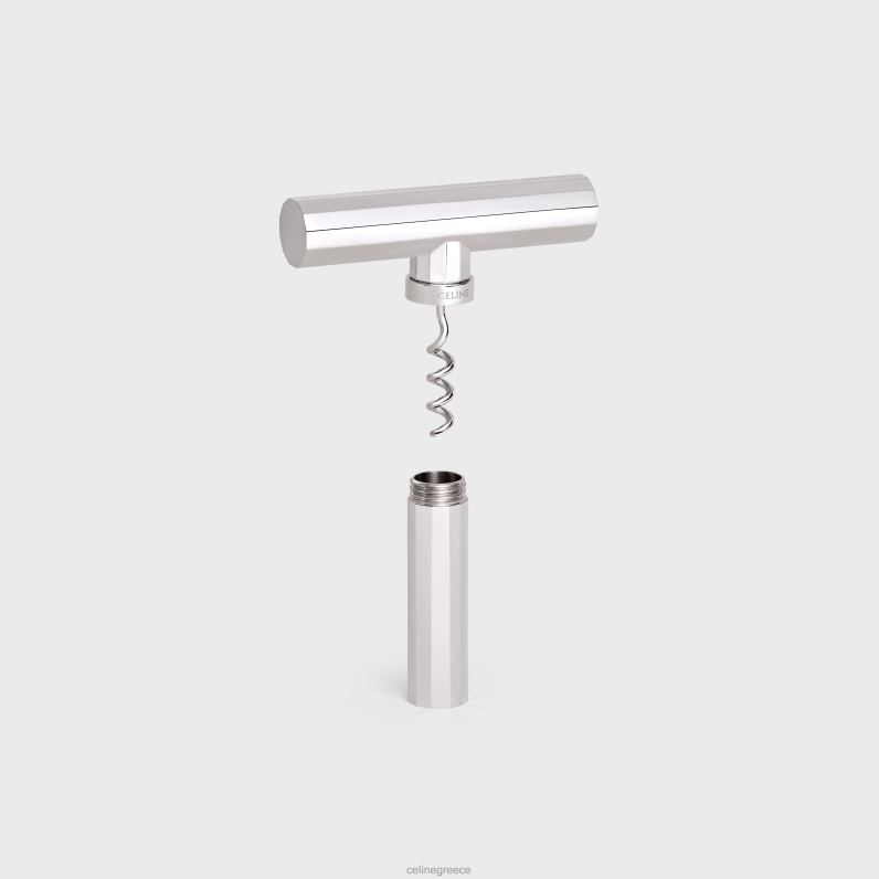 τιρμπουσόν από ατσάλι άνδρες CELINE 640PT1660 αξεσουάρ ασήμι