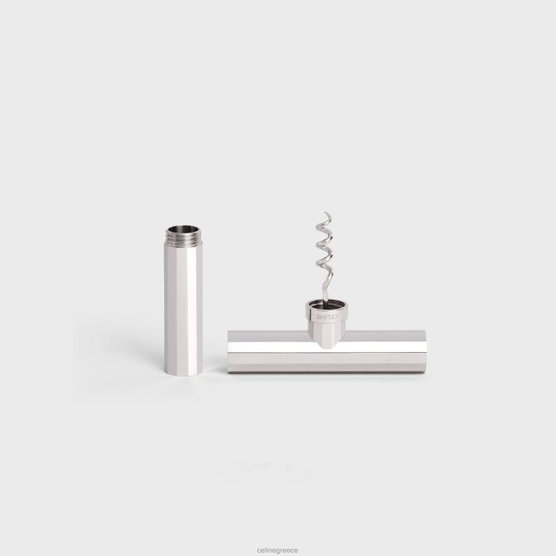 τιρμπουσόν από ατσάλι άνδρες CELINE 640PT1660 αξεσουάρ ασήμι