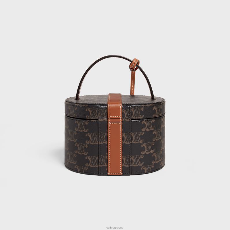 νεσεσέρ σε καμβά triomphe & δέρμα μοσχαριού άνδρες CELINE 640PT1583 αξεσουάρ βυρσοδέψω