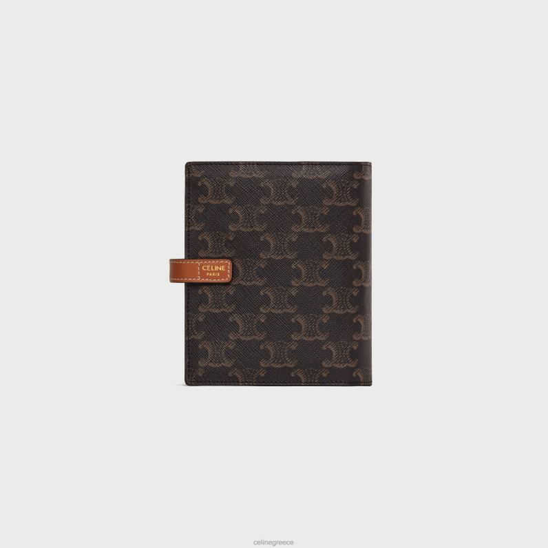 κιτ ταξιδιού σε καμβά triomphe & δέρμα μοσχαριού άνδρες CELINE 640PT1626 αξεσουάρ βυρσοδέψω