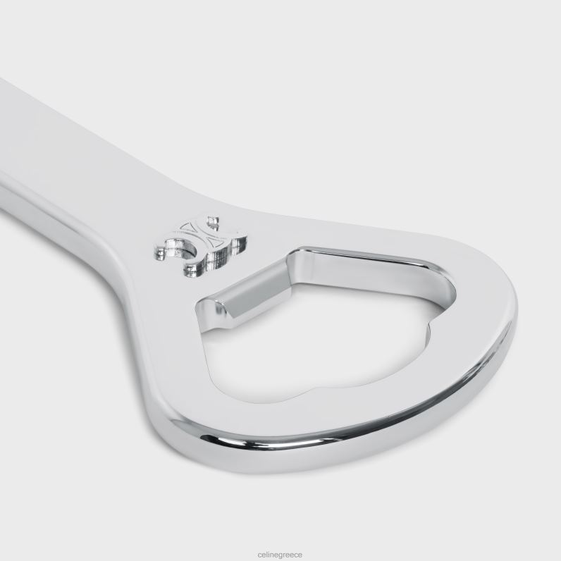 ανοιχτήρι μπουκαλιών triomphe από ατσάλι και δέρμα μοσχαριού άνδρες CELINE 640PT1662 αξεσουάρ βυρσοδέψω