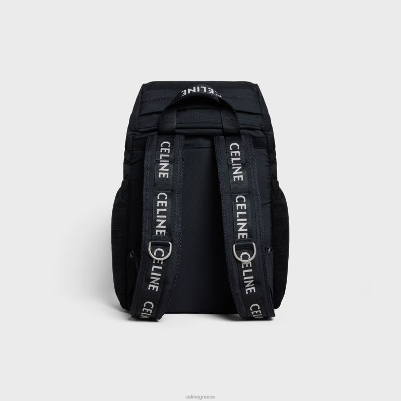 μεσαίο σακίδιο πεζοπορίας σε νάιλον άνδρες CELINE 640PT2108 αξεσουάρ μαύρος