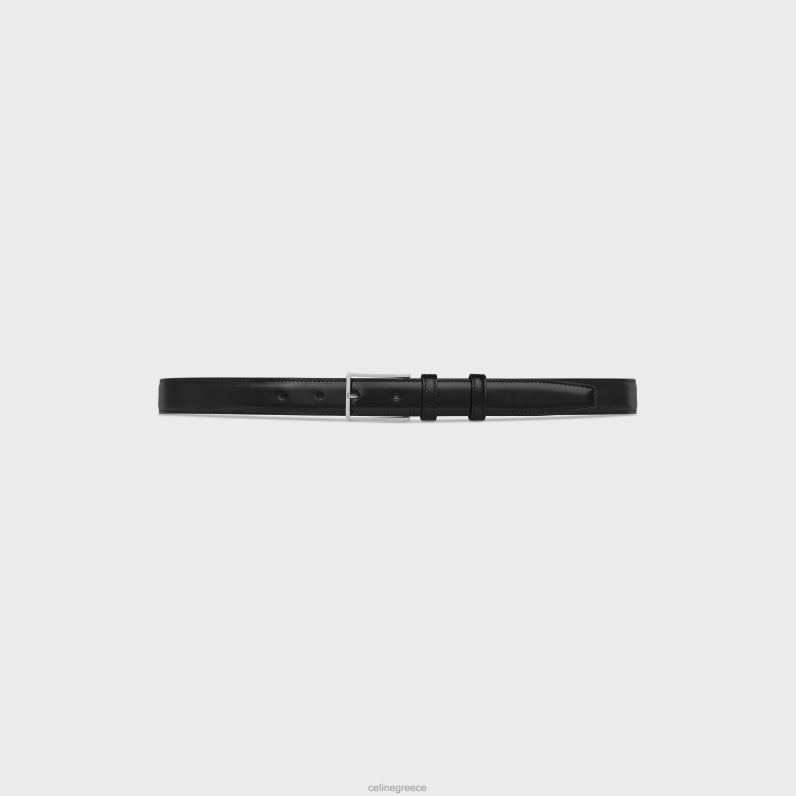 bc-03 25mm από δέρμα taurillon άνδρες CELINE 640PT2206 αξεσουάρ μαύρος