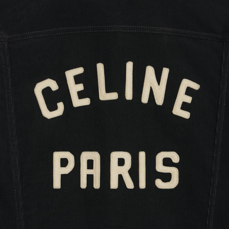 σακάκι φορτηγού σε κοτλέ άνδρες CELINE 640PT1784 ενδύματα la πλύσιμο