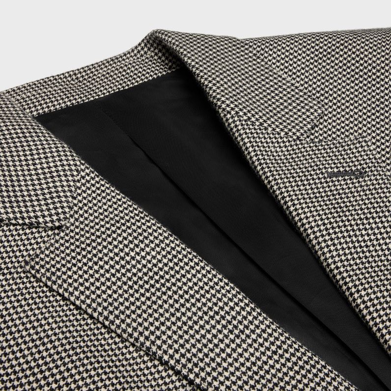 μπουφάν κουτί από μαλλί κασμίρ άνδρες CELINE 640PT1788 ενδύματα craie/noir