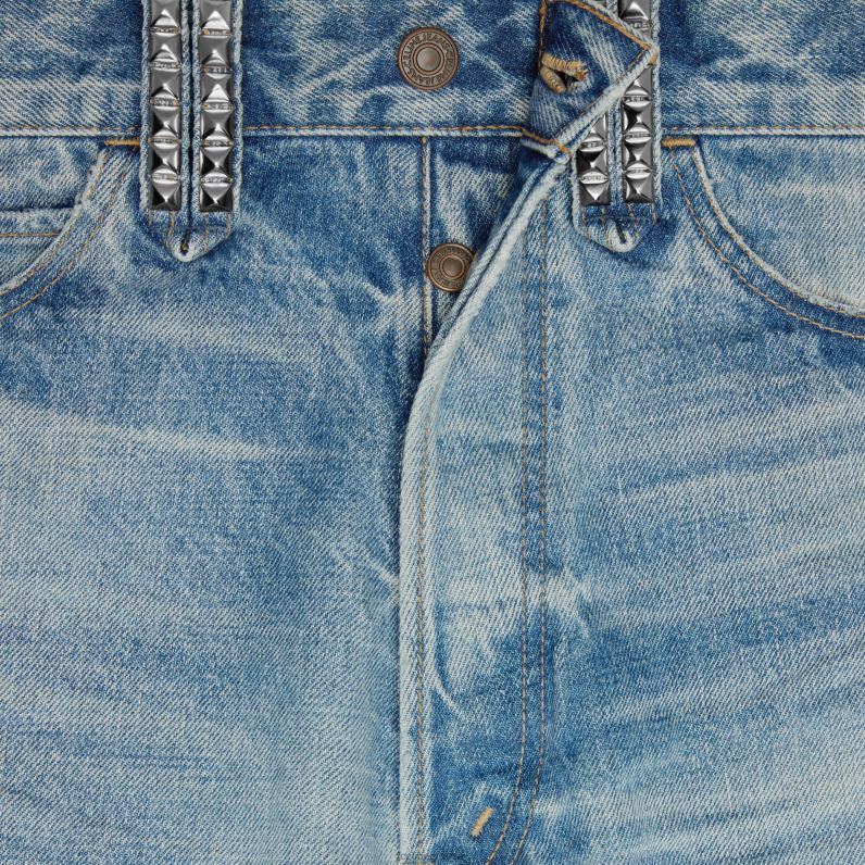 Wesley σορτς με καρφιά σε τζιν άνδρες CELINE 640PT2009 ενδύματα πλύσιμο ζούμα