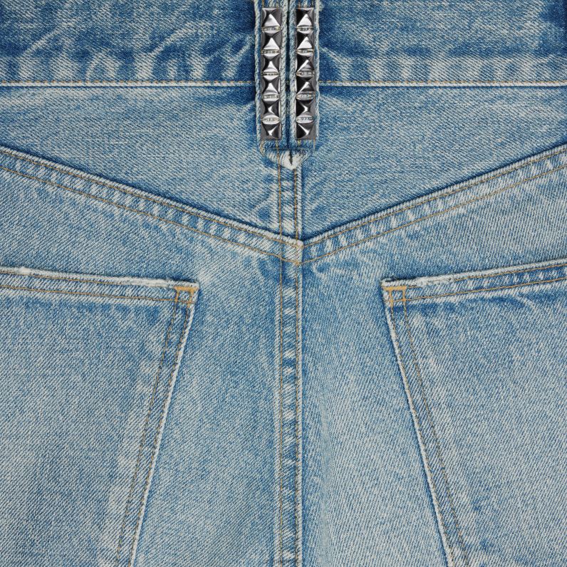 Wesley σορτς με καρφιά σε τζιν άνδρες CELINE 640PT2009 ενδύματα πλύσιμο ζούμα