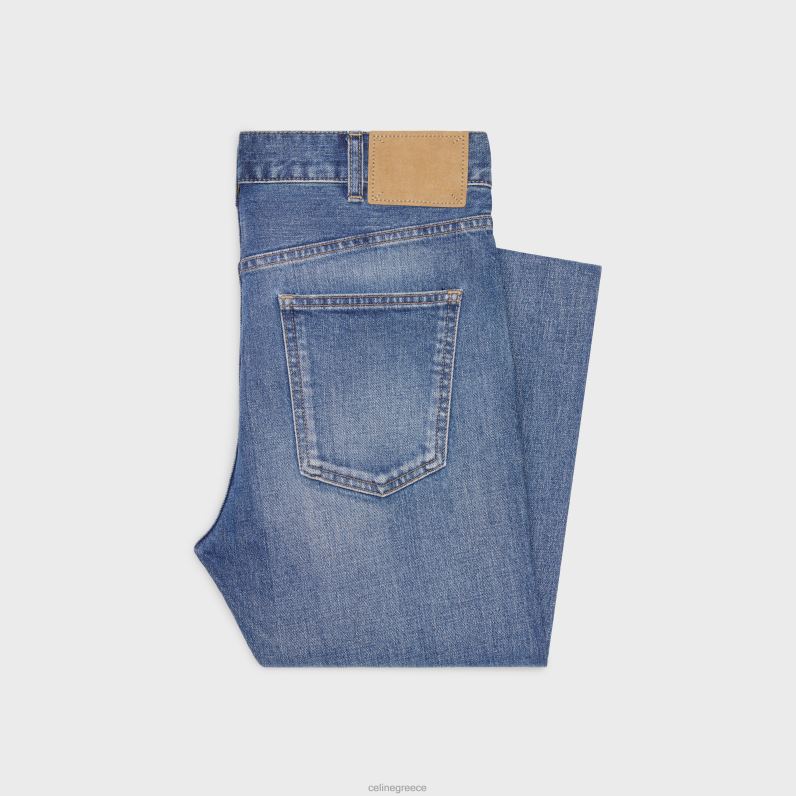 στενό τζιν σε τζιν άνδρες CELINE 640PT2005 ενδύματα vintage union πλύσιμο