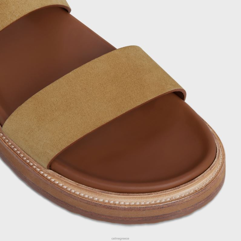 tippi σε δέρμα μοσχαριού σουέτ άνδρες CELINE 640PT2073 είδη υπόδησης ανοιχτό μπεζ