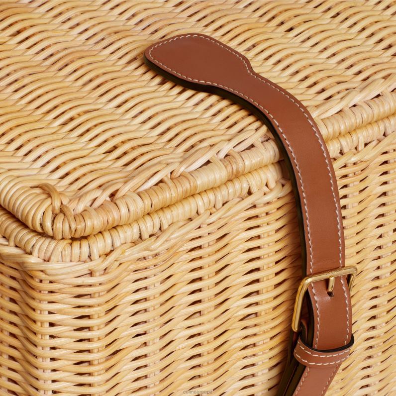 κουτί παιχνιδιών για σκύλους από μπαστούνι και δέρμα μοσχαριού άνδρες CELINE 640PT1773 αξεσουάρ βυρσοδέψω